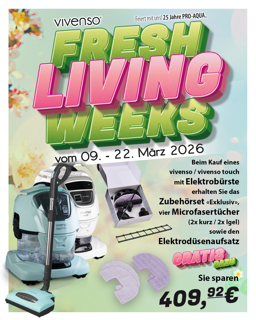 Pro-Aqua Vivenso Frühjahrsaktion 1